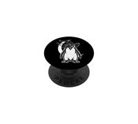 Penguin Witch Hat Crescent Moon Protection Symbol Scary PopSockets Adhesive PopGrip