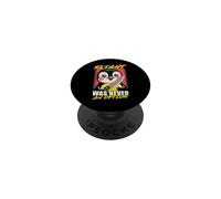 Penguin with Knife Flight Was Never An Option Funny Meme PopSockets Adhesive PopGrip
