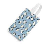 Penguines Atlantic Luggage Tags Suitcase Tag Name Label Identifiers Travel Accessories for Air Cruise