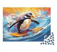Penguins 1000 Piece Jigsaw Puzzles for Adults 1000 Piece Adult Puzzles Learning Educational Toys Family Games Christmas Birthday Gifts for Toddler Children Kids Boys Girls Jigsaw Puzzle 1000pcs (75x50
