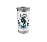 Penguins Against Tariffs Foxtrot Delta Tango Stainless Steel Insulated Tumbler