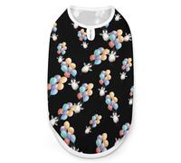 Penguins And Balloons Cute Dog Vest Pet Clothes Sleeveless Shirt