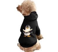 Penguins And Teacher Dog Hoodie Warm Pet Clothes Comfort Sweatshirt Outfit for Cats Dogs