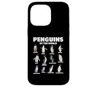 Penguins Animals of the World Penguin Lovers Case for iPhone 14 Pro Max