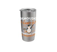 Penguins Can't Fly I Can't Fly Therefore I Am A Penguin Stainless Steel Insulated Tumbler