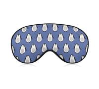 Penguins Colorful with Birds Unisex Light-Blocking Eye Mask Sleep Mask Suitable for Naps at Home, in The Office, and on Airplanes