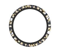 Penguins In The Snow Print Steering Wheel Cover Ergonomic Fits Cars Trucks Accessories Protection Everyday Use