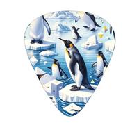 Penguins-Nice-Time 12 Pack Guitar Picks With 3 Thicknesses And Storage Box, Abs Plectrums For Electric Bass Guitar Players