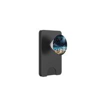 Penguins Night On The Beach Under Starry Sky PopSockets PopWallet for MagSafe