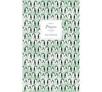 Penguins Notebook - Ruled Pages - 5x8 - Premium: (Spring Green Edition) Fun notebook 96 ruled/lined pages (5x8 inches / 12.7x20.3cm / Junior Legal Pad / Nearly A5)