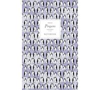 Penguins Notebook - Ruled Pages - 5x8 - Premium: (Violet Edition) Fun notebook 96 ruled/lined pages (5x8 inches / 12.7x20.3cm / Junior Legal Pad / Nearly A5)