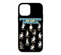 Penguins Of The World Breeds Animal Lover Cute Penguin Case for iPhone 12 mini