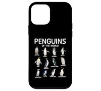 Penguins of the World Educational Animal Penguin Lover Case for iPhone 12 mini