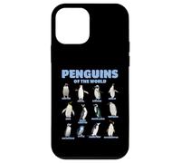 Penguins of the World Educational Animal Penguin Lover Case for iPhone 12 mini