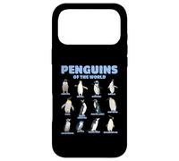 Penguins of the World Educational Animal Penguin Lover Case for iPhone 17 Pro Max