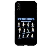 Penguins of the World Educational Animal Penguin Lover Case for iPhone XS Max