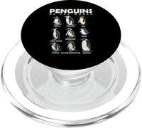 Penguins Of World Cute Species Animal Lover Men Women Kids PopSockets PopGrip for MagSafe