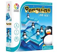 Smart Games - Penguins on Ice, Puzzle Game with 100 Challenges, 6+ Years