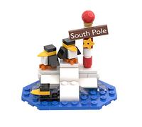 Penguins on Iceberg | Custom kit made with LEGO Bricks | Instructions Included