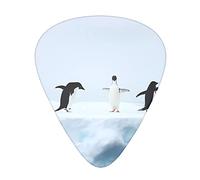 Penguins On The Iceberg Guitar Picks - Guitar Accessories - Guitar Picks For Acoustic Guitar Electric Guitar Bass Guitar For Men Women Professional Guitarist Musicians And Beginner