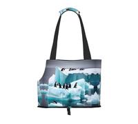 Penguins On The Iceberg print Puppy Carrier Walking Dog Bags Pets Dogs Carrier Bags for small Dogs and Cat and Rabbit