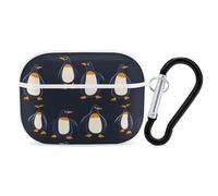 Penguins Pattern Printed Bluetooth Earbuds Case Colorful Wireless Headphones Covers Compatible With AirPods Pro 2