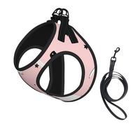 Penguins Stars Sea Bird,Pet Harness,Adjustable Reflective Dog Harness,Pet Leash Vest,S