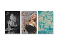 Pengusic Wall Art Set: Sabrina Carpenter Canvas - 3 Posters, 8x12inch (20x30cm) in Aesthetic Theme - Style