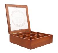 PENGYONBR Box Wooden Tray Show Rack Lip Gloss Vanity Tray Wood Tray Lipstick Storage Holder Wooden Lipstick Organizer Desk Organizer Desktop Holder Makeup Organizer Acrylic Bracket Printing/614