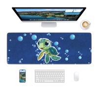 PENGYVV Gaming Mouse Pad 12x31.5in & Big Mousepad for Office Home Work Grave Robber Extended Large Non-Slip Base Desk Pad Mat