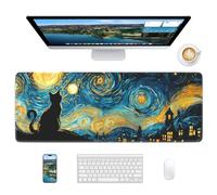 PENGYVV Gaming Mouse Pad 12x31.5in & Big Mousepad for Office Home Work Grave Robber Extended Large Non-Slip Base Desk Pad Mat