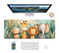 PENGYVV Gaming Mouse Pad 12x31.5in & Big Mousepad for Office Home Work Grave Robber Extended Large Non-Slip Base Desk Pad Mat