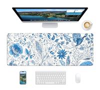 PENGYVV Gaming Mouse Pad 12x31.5in & Big Mousepad for Office Home Work Grave Robber Extended Large Non-Slip Base Desk Pad Mat