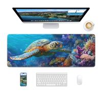 PENGYVV Gaming Mouse Pad 12x31.5in & Big Mousepad for Office Home Work Grave Robber Extended Large Non-Slip Base Desk Pad Mat