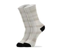 PENGYVV Unisex Socks Herringbone Houndstooth Checked Neutral White Bees_4 womens crew running lightweight wicking womens crew (2-Pair) Sock