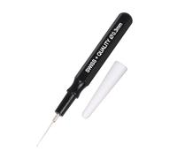 Penica Di Oler Precision Fine Needle Applicator, Thin Metal Handle, Refillable Lubricator Tool for Maintenance of Small Mechanisms | Repair Tool, Black, riferimento alla descrizione