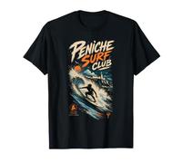 Peniche Surf Club Portugal Surfing Atlantic Waves T-Shirt