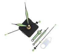 PENIKOKO 1 Set Silent Quartz Clock Movement DIY Replacement Mechanism with Luminous Hands 2 Sets of Glow The Dark Pointers Battery Powered Clock Motor Kit Without Battery