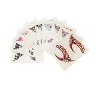 PENIKOKO 10 Pairs Eye Makeup Stickers Temporary Eyeliner Decals for Bigger Deeper Eyes Easy to Apply Art Eyelid Stickers for Halloween Cosplay Festivals and Daily Wear