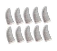 PENIKOKO 10 Pcs Breathable Anti-Sweat Thumb Sleeves Finger Protectors with Wear-Resistant Four-Way Elastic Fit for Gaming and Dry Skin Stylish Finger Props for Enhanced Touch and Comfort