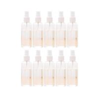 PENIKOKO 10 Pieces 30ml Refillable Cosmetic Spray Bottles Portable Fine Mist Makeup Containers for Travel and Skin Care Openable Covers