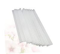 PENIKOKO 100pcs Brush Mesh Cover Cosmetic Protector for Makeup Brushes White for Travel Easy Storage Protection of Bristles