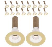 PENIKOKO 100pcs Handmade Thickened Moxa Sticks with Adhesive Base, Portable Moxibustion Rolls for Home and Salon Massage Therapy, Traditional Acupuncture Accessory for Relief and Relaxation