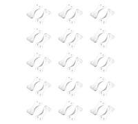 PENIKOKO 100pcs Metal Bandage Fastener Buckle Aluminum Alloy Stretch Wrap Clips for Daily Use Replacement Bandage Fastening Fixator