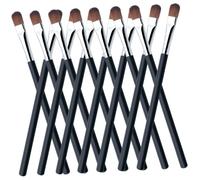 PENIKOKO 100pcs Portable Makeup Brush Eyeshadow Makeup Brush Cosmetics Lip Beauty Tools for Blending Girls Women