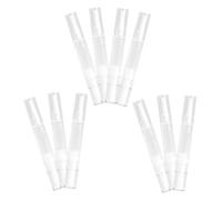 PENIKOKO 10pcs 5ml Cosmetic Refillable Tubes Brush Tip, Nail Oil Pen Applicator, Empty Cosmetic Container Dispenser Tubes for Beauty Storage and Cuticle Oil Application