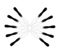 PENIKOKO 10pcs Button Helper Tool with Plastic Handle Fastener and Zipper Pull Assist for Seniors Dressing Aid for Shirts Wedding Dresses and Everyday Clothing