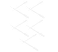 PENIKOKO 10Pcs Coral Tubes Plastic Feeders for Aquarium Fish Feeding Fertilizer Brine Shrimp Coral Guppy Tools Smooth Easy Clean