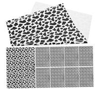 PENIKOKO 10pcs Cow Print Wrapping Paper Black White Animal Tissue Paper for gift for for for for for for Wrapping Wedding Box Crafts DIY Festival Party Packaging