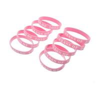PENIKOKO 10pcs Decorative Silicone Wristbands for Class of Graduation Party Supplies Durable Stretchy Bracelets for Students Souvenirs for Celebrating School Achievements